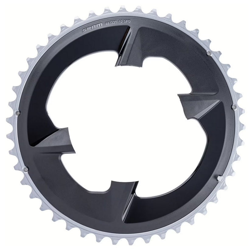 SRAM Rival AXS 12 speed klinge - BCD ø107mm