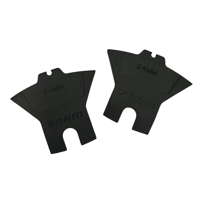 SRAM bremse spacer 2.4mm Large til 4-stemplet kaliber G2 - 2stk