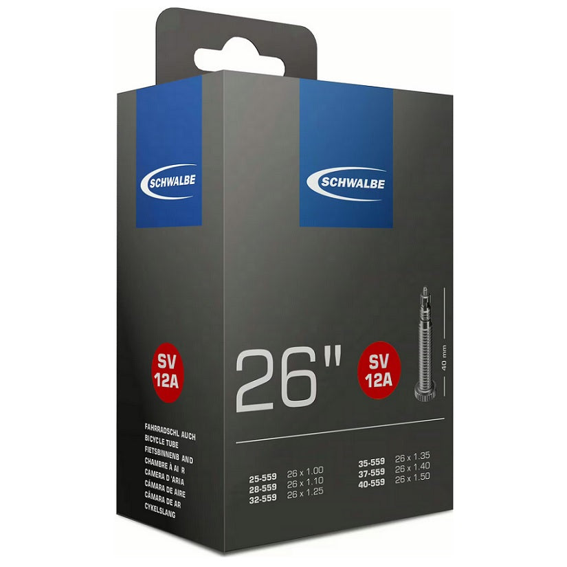Schwalbe SV12A Cykelslange - 26x1.0/1.5 - 40mm ventil