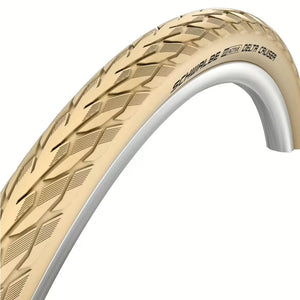 Schwalbe Delta Cruiser kanttråds dæk - 700x35C Creme