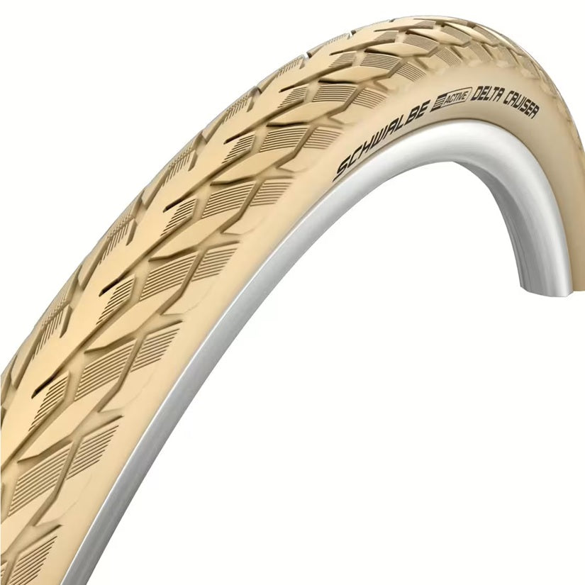 Schwalbe Delta Cruiser kanttråds dæk - 700x35C Creme