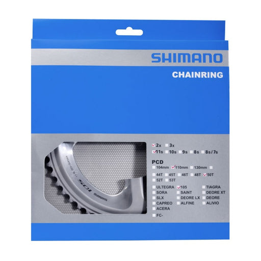 Shimano 105 FC-5800 2x11 speed Klinge - 50T sølv