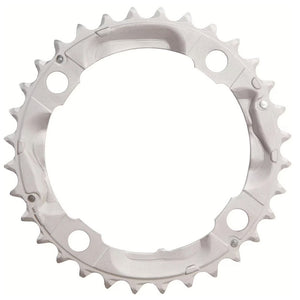 Shimano Deore FC-M532 9 speed Klinge - BCD104 sølv