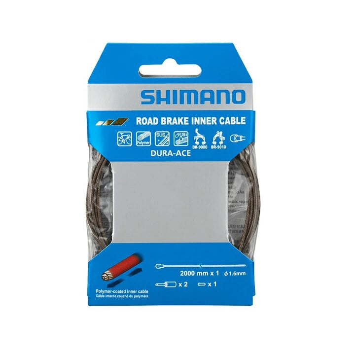 Shimano Dura-Ace Bremsewire til racer - Polymer-coated