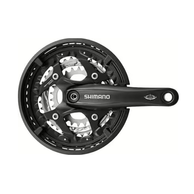 Shimano FC-T521 3x10 speed Kranksæt - Chain guard