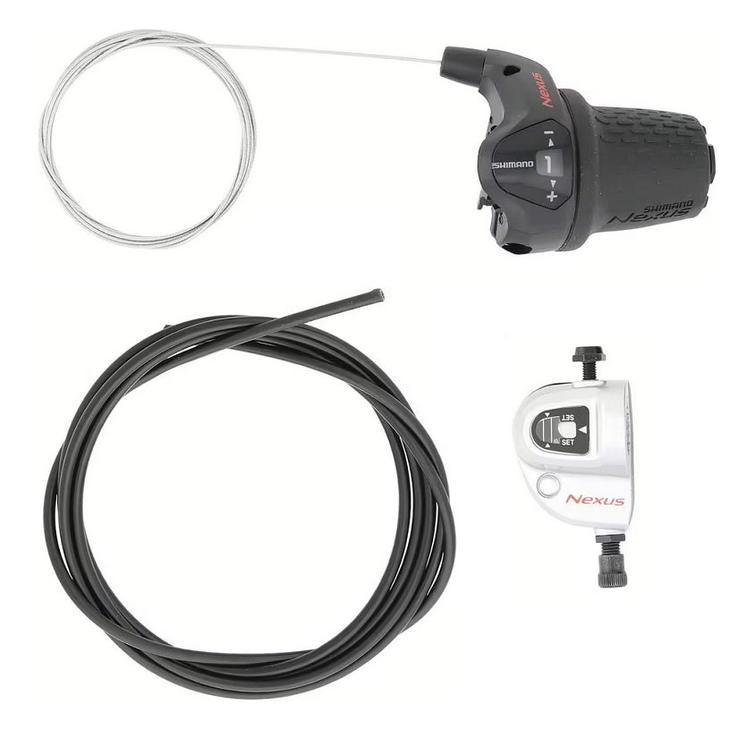 Shimano Nexus SL-3S41E 3 speed skiftegreb - Inkl. Klickbox