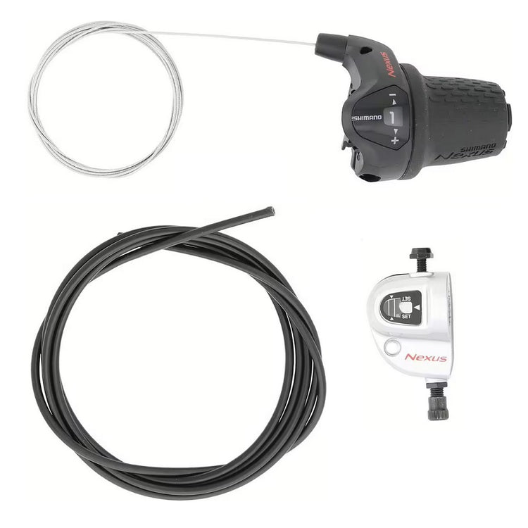 Shimano Nexus SL-3S41E 3 speed skiftegreb - Inkl. Klickbox