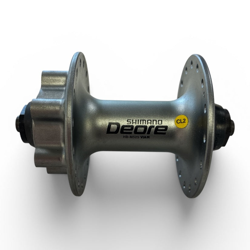 Shimano Deore HB-M525 fornav Disc-6huls Sølvgrå
