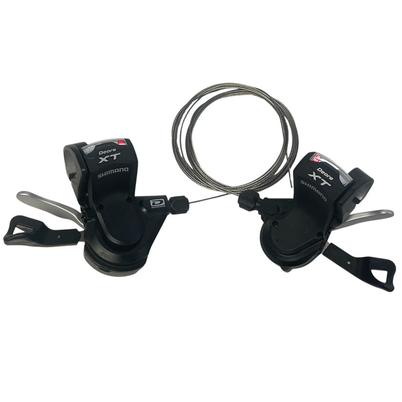 Shimano XT 3x10speed skiftegrebssæt med display SL-M770-10