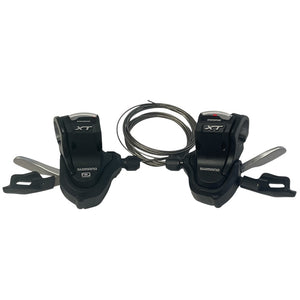 Shimano XT 2/3x10speed skiftegrebssæt med display SL-M780-A