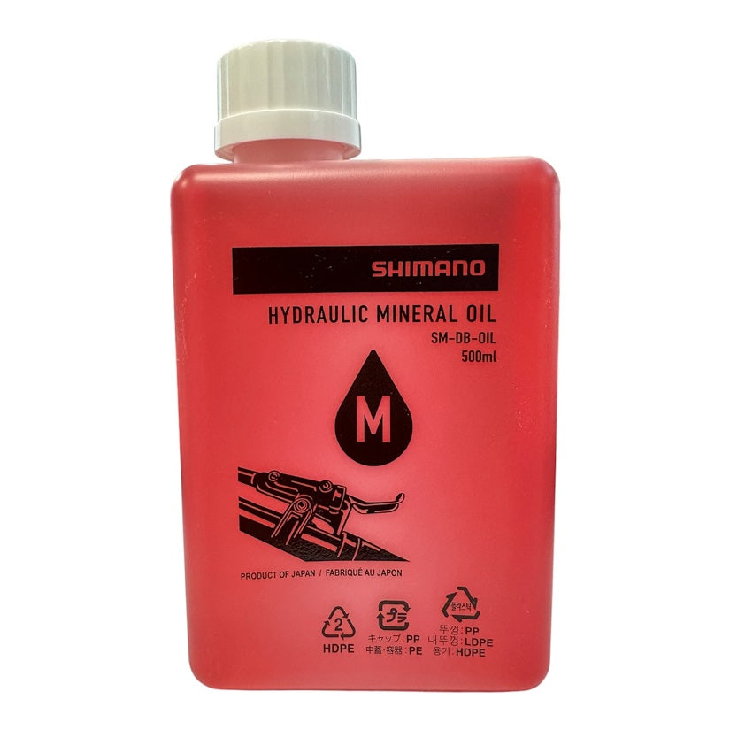 Shimano mineralsk olie til hydrauliske skivebremser - 500ml