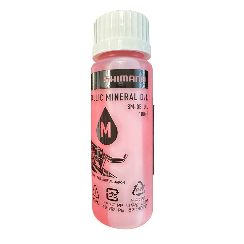 Shimano mineralsk olie til hydrauliske skivebremser - 100ml