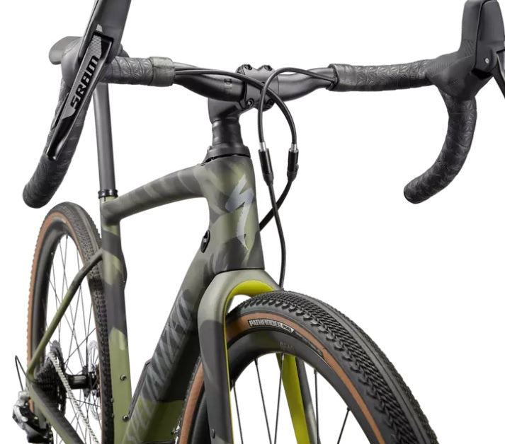 Specialized Diverge Comp Carbon 2022 Gravelbike - Satin Olive