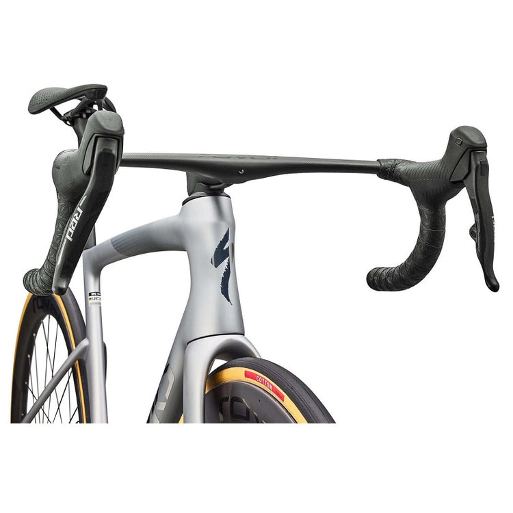Specialized S-Works Tarmac SL9 AXS Racercykel - Satin Silver Dust