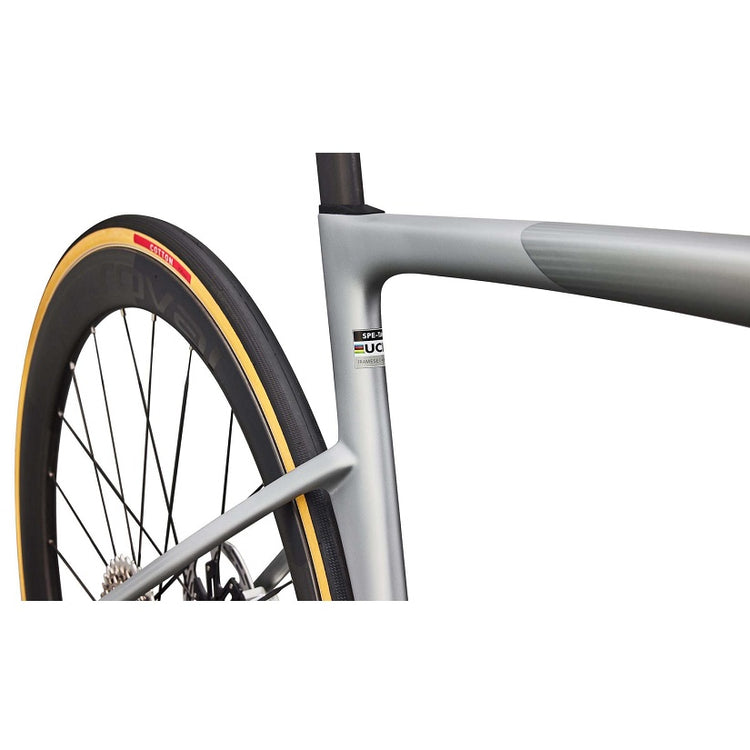 Specialized S-Works Tarmac SL9 AXS Racercykel - Satin Silver Dust