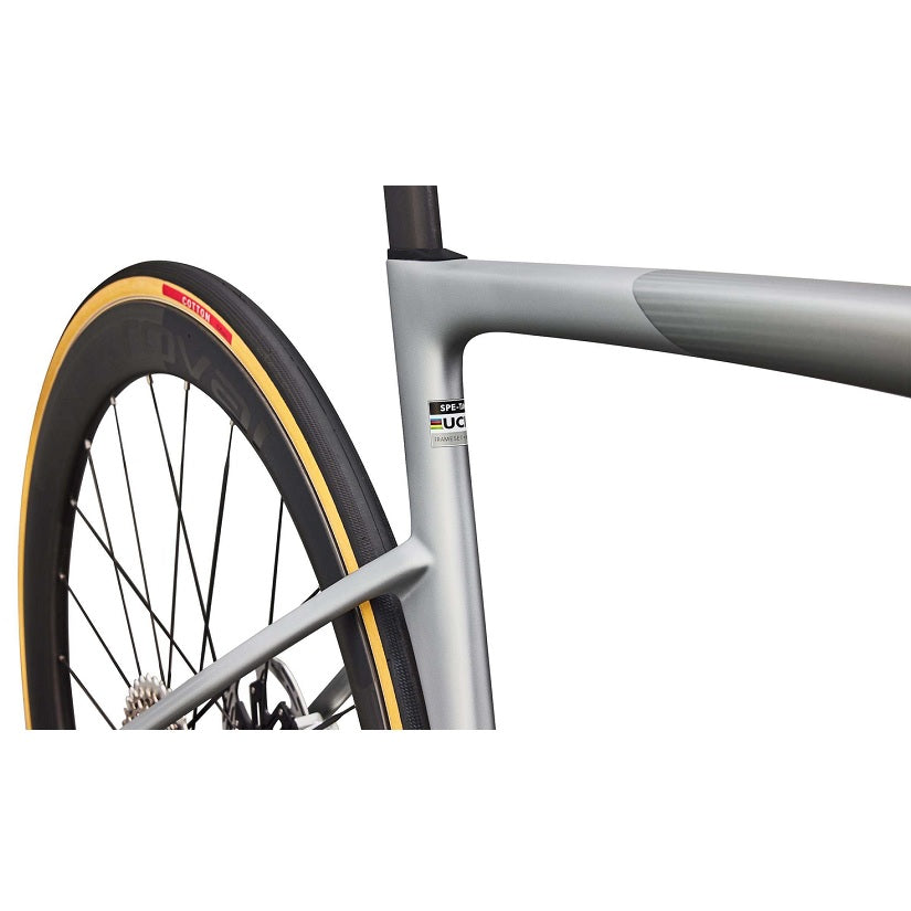 Specialized S-Works Tarmac SL9 AXS Racercykel - Satin Silver Dust