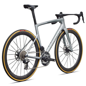 Specialized S-Works Tarmac SL9 AXS Racercykel - Satin Silver Dust