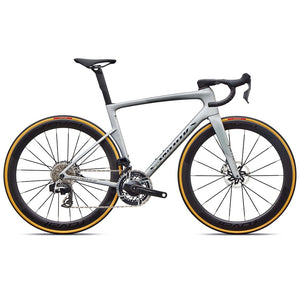 Specialized S-Works Tarmac SL9 AXS Racercykel - Satin Silver Dust