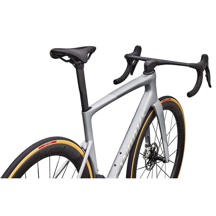 Specialized S-Works Tarmac SL9 AXS Racercykel - Satin Silver Dust