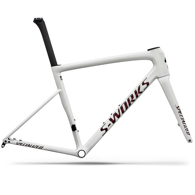 Specialized S-works Tarmac SL8 rammekit - Gloss Metallic White Silver