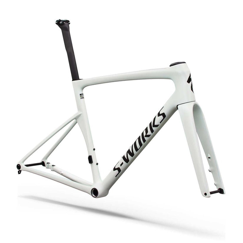 Specialized S-works Tarmac SL9 rammekit - Gloss White Silver Metallic