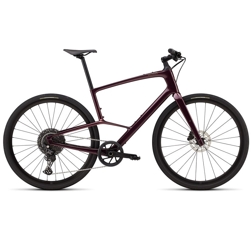 Specialized Sirrus X 5.0 Citybike - Carbon - Gloss Bordeaux Metallic