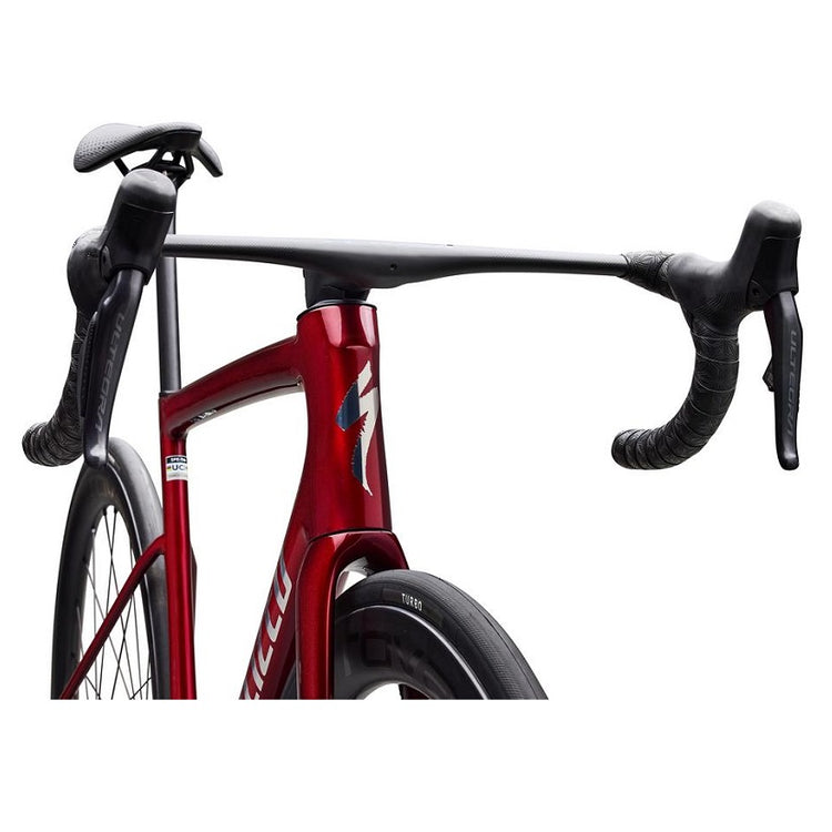 Specialized Tarmac SL8 Pro Racercykel - Gloss Red Sky / Chrome