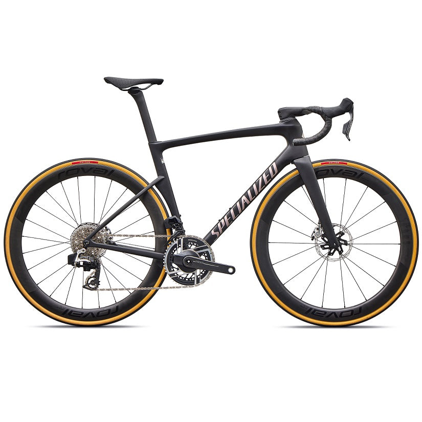 Specialized Tarmac SL9 S-Level AXS Racercykel - Satin Carbon Silver Dust