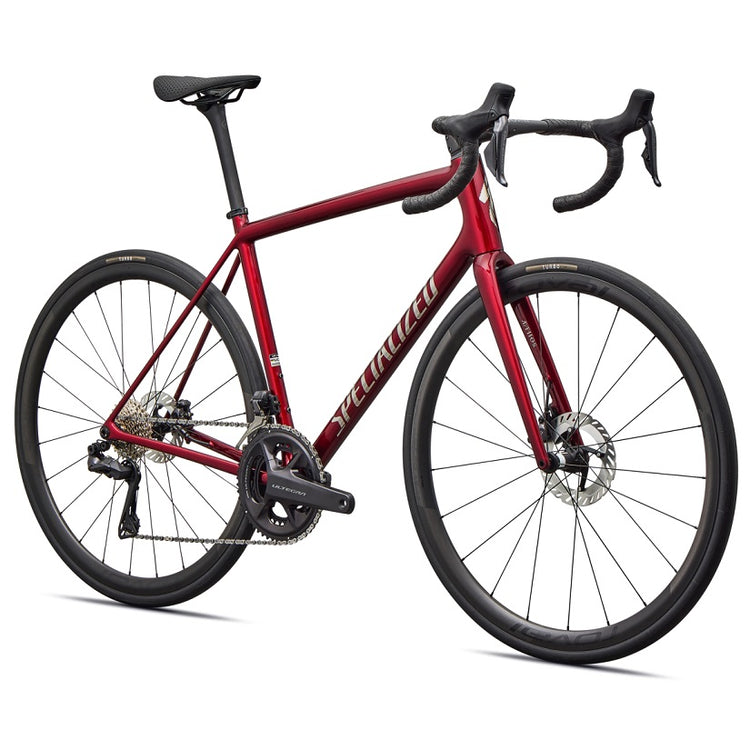 Specialized Aethos 2 Pro Racercykel - Ultegra Di2 - Gloss Red Sky