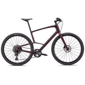 Specialized Sirrus X 5.0 Citybike - Carbon - Satin Red Tint