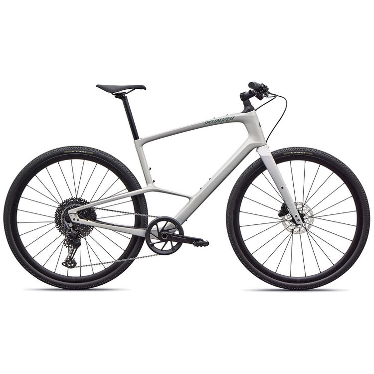 Specialized Sirrus X 5.0 Herre Citybike - Carbon - Gloss Dolomite Metallic