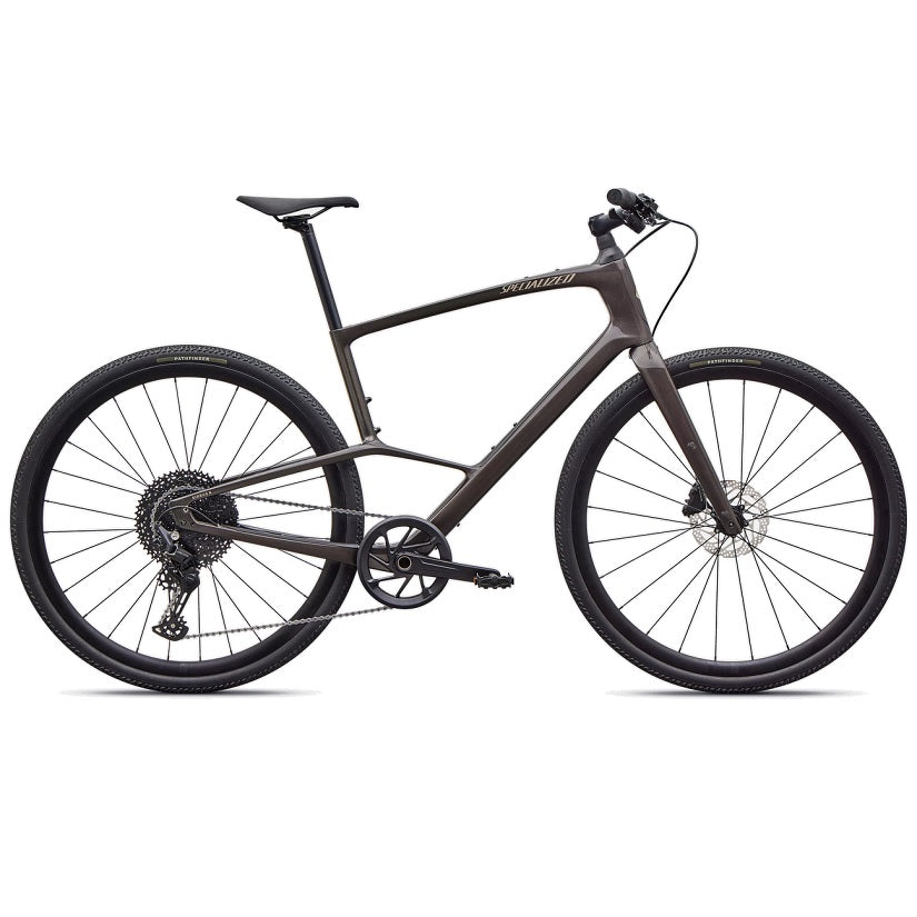 Specialized Sirrus X 5.0 Herre Citybike - Carbon - Gloss warm smoke