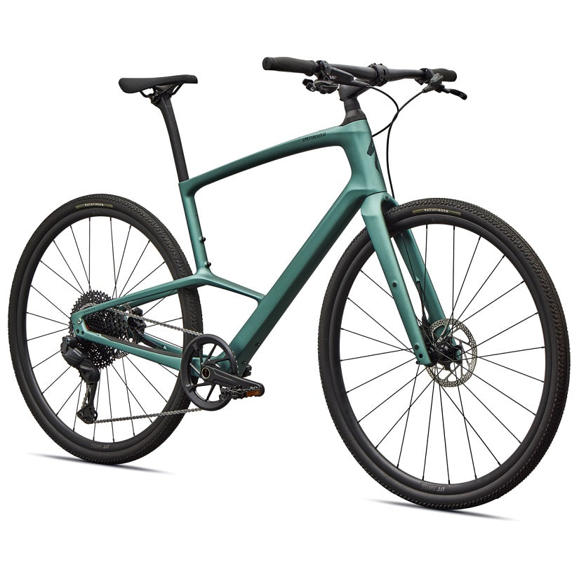 Specialized Sirrus X 6.0 Citybike - Carbon - Di2 - Gloss Fjord Metallic