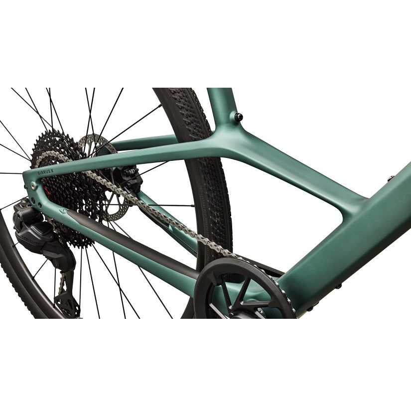 Specialized Sirrus X 6.0 Citybike - Carbon - Di2 - Gloss Fjord Metallic