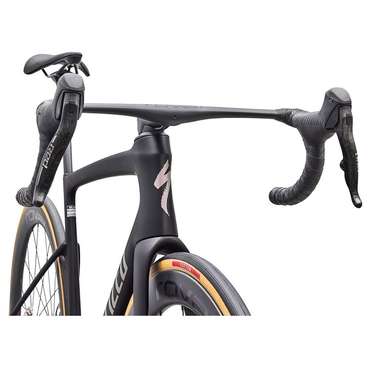 Specialized Tarmac SL9 S-Level AXS Racercykel - Satin Carbon Silver Dust