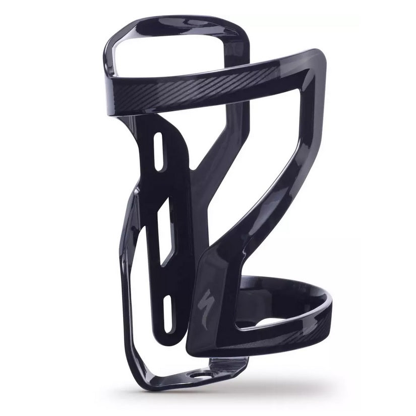 Specialized Zee Cage II flaskeholder - Højre - Blanksort/grå