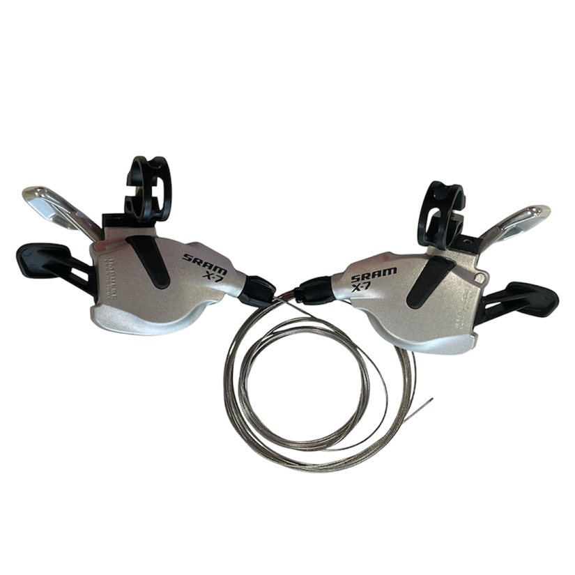 Sram X-7 Trigger skiftegrebssæt 3x9s Sølvgrå