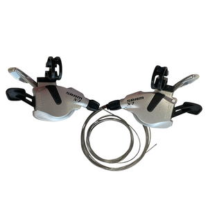 Sram X-7 Trigger skiftegrebssæt 3x9s Sølvgrå