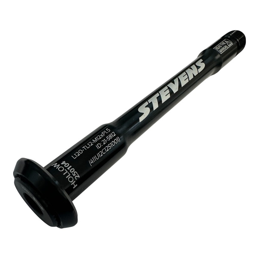 Stevens Front Axle 100mm L120-TL12-M12xP1.5