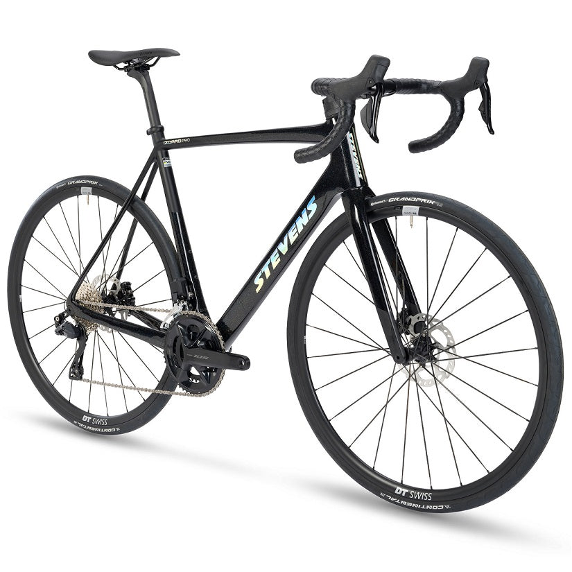 Stevens Izoard 105 Di2 Racercykel - Galaxy Black