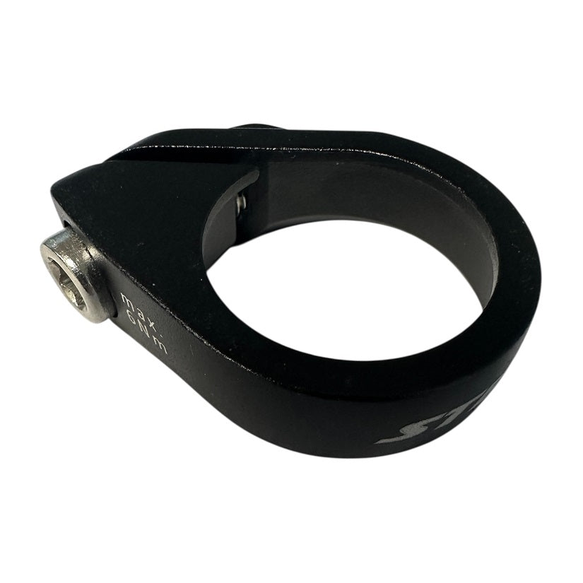 Stevens Xenon Sadelklampe - Mat sort