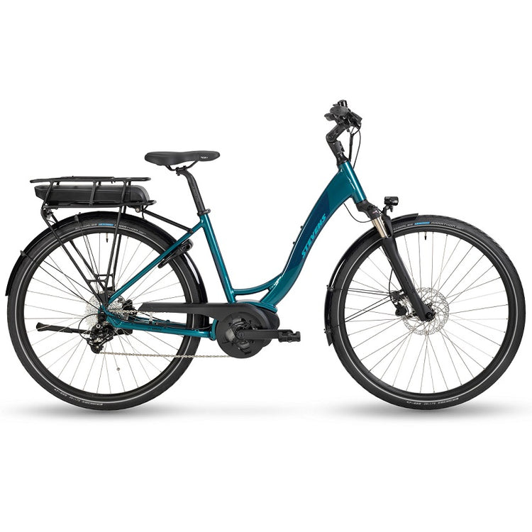 Stevens E-Molveno Forma Elcykel - polar petrol