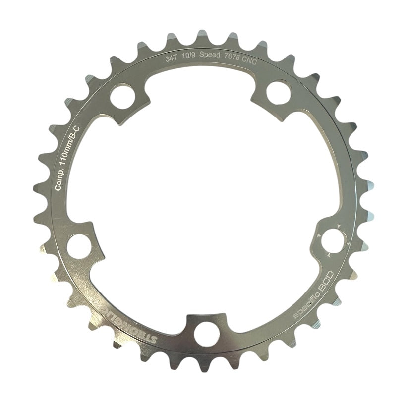 Stronglight 7075 BCD110 9/10 speed 34t Klinge - Campagnolo