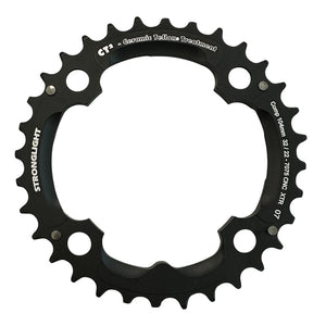 Stronglight CT2 BCD104 9 speed klinge - Shimano XTR 07 - 32t