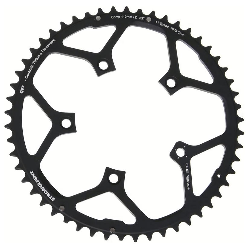 Stronglight CT2 BCD110 11 speed 53t Klinge - Campagnolo