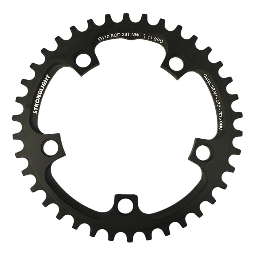 Stronglight CT2 BCD110 11 speed Klinge - Gravel 38t