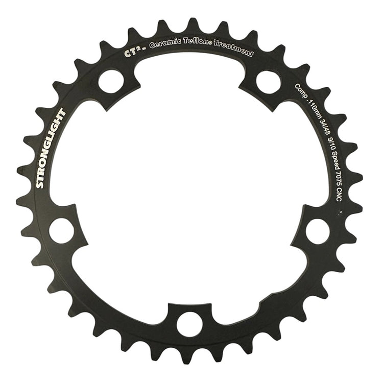 Stronglight CT2 BCD110 9-10 speed 34t Klinge - Til 48/34t