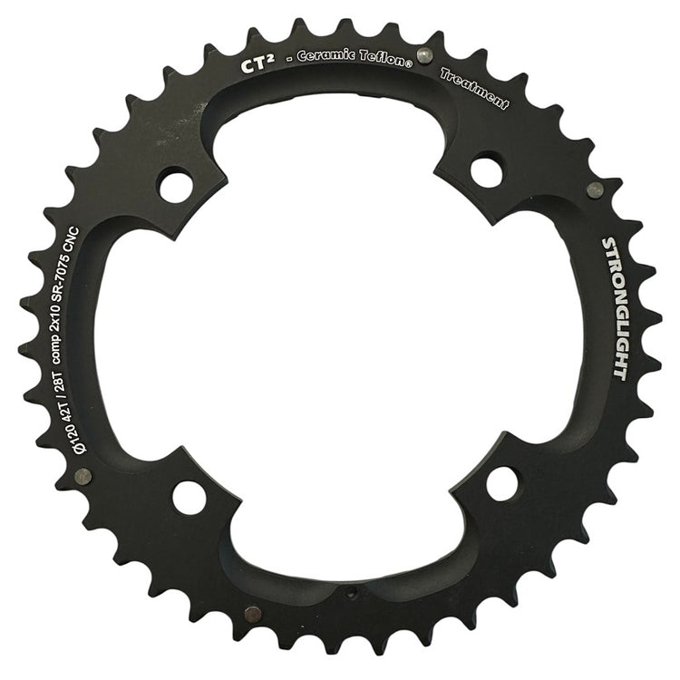Stronglight CT2 BCD120 10 speed klinge - Comp SRAM 42t
