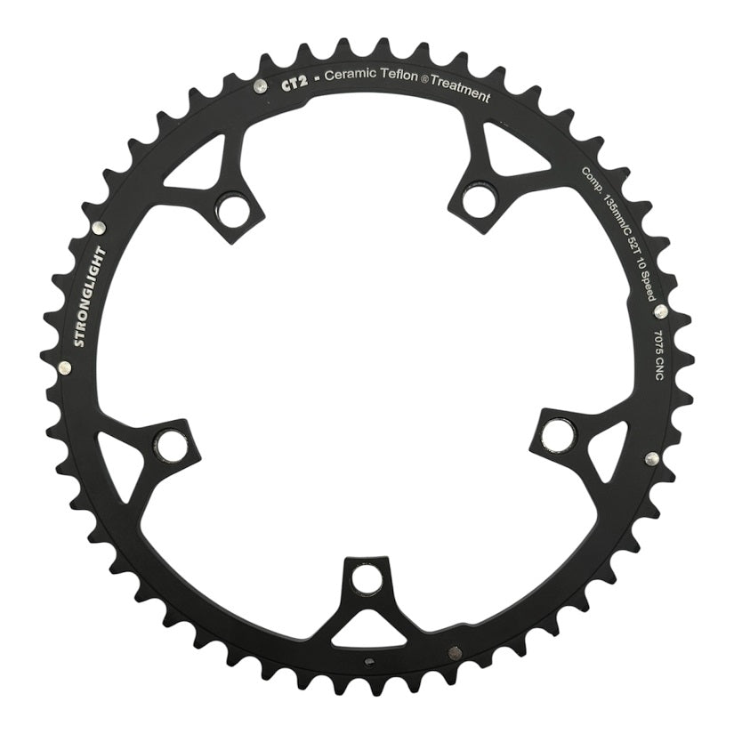 Stronglight CT2 BCD135 10 speed 52t Klinge - Campagnolo