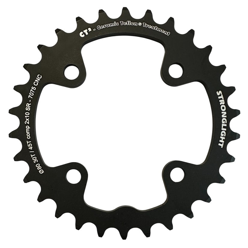 Stronglight CT2 BCD80 10 speed klinge - Comp SRAM 30t